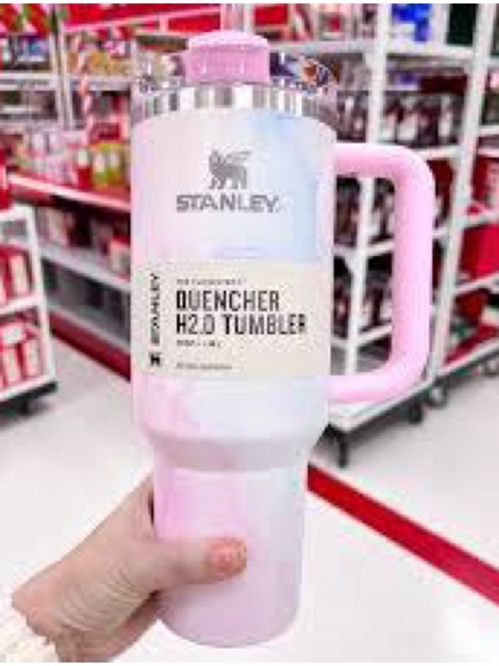 Stanley 40oz new Pastel Insulated Handle Tumbler Set rare tulle water - Picture 6 of 6